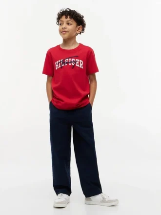 T-shirt graphique Hilfiger pour enfant