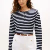 T-shirt Henley en coton interlock coupe décontractée T-shirt Henley en coton interlock coupe décontractée
