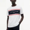 T-shirt Hilfiger à logo et rayures T-shirt Hilfiger à logo et rayures