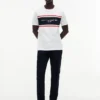 T-shirt Hilfiger à logo et rayures T-shirt Hilfiger à logo et rayures