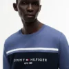 T-shirt Hilfiger à logo et rayures T-shirt Hilfiger à logo et rayures