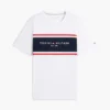 T-shirt Hilfiger à logo et rayures T-shirt Hilfiger à logo et rayures