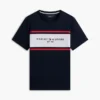 T-shirt Hilfiger à logo et rayures T-shirt Hilfiger à logo et rayures