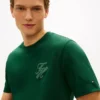 T-shirt Interlock à monogramme script