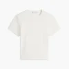 T-shirt léger en maille côtelée T-shirt léger en maille côtelée