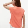 T-shirt à logo floral en paillettes pour enfants
