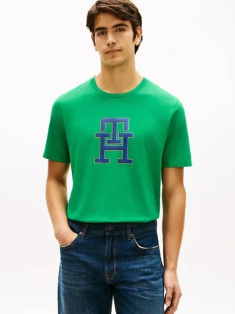 T-shirt à logo monogramme