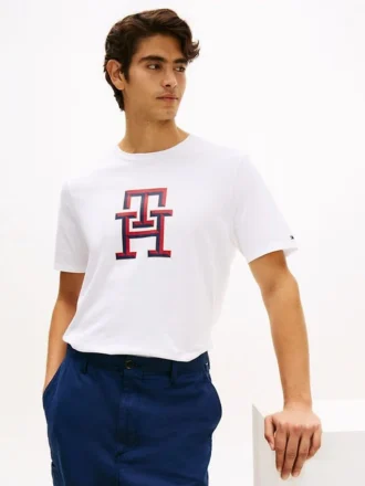 T-shirt à logo monogramme T-shirt à logo monogramme
