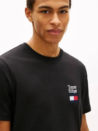 T-shirt à logo superposé