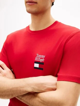 T-shirt à logo superposé