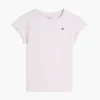 T-shirt à manches bordées de dentelle pour enfants