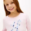 T-shirt à monogramme floral pour enfants T-shirt à monogramme floral pour enfants