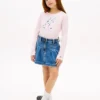 T-shirt à monogramme floral pour enfants T-shirt à monogramme floral pour enfants