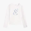 T-shirt à monogramme floral pour enfants T-shirt à monogramme floral pour enfants
