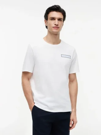T-shirt à motif côtier