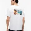 T-shirt à motif côtier