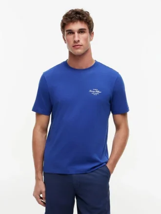 T-shirt à motif nautique dans le dos