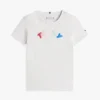 T-shirt multicolore à logo en relief pour enfants