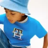 T-shirt multicolore à monogramme pour enfant T-shirt multicolore à monogramme pour enfant