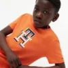 T-shirt multicolore à monogramme pour enfant T-shirt multicolore à monogramme pour enfant