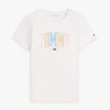 T-shirt multicolore Tommy Hilfiger avec logo Varsity T-shirt multicolore Tommy Hilfiger avec logo Varsity