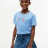 T-shirt à paillettes avec logo Hilfiger pour enfant