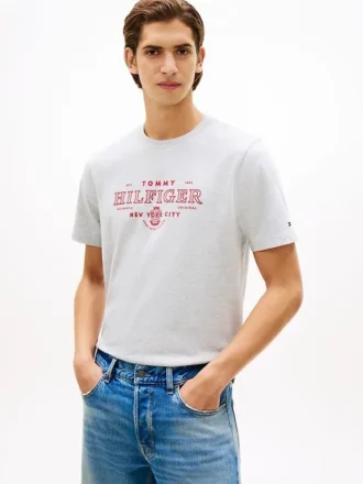 T-shirt épais avec logo Hilfiger NYC