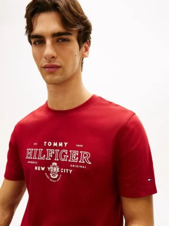 T-shirt épais avec logo Hilfiger NYC
