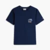 T-shirt à poche avec logo drapeau floral T-shirt à poche avec logo drapeau floral