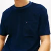 T-shirt à poche en tissu éponge T-shirt à poche en tissu éponge