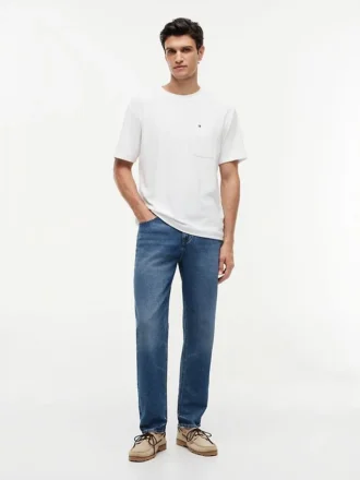 T-shirt à poche en tissu éponge