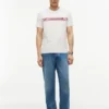 T-shirt à poche et rayures sur la poitrine T-shirt à poche et rayures sur la poitrine