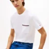 T-shirt à poches et rayures emblématiques en piqué T-shirt à poches et rayures emblématiques en piqué