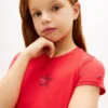 T-shirt pour enfant avec drapeau étoilé en strass