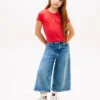T-shirt pour enfant avec drapeau étoilé en strass