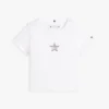 T-shirt pour enfant avec drapeau étoilé en strass