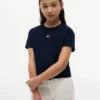 T-shirt pour enfant avec drapeau ton sur ton T-shirt pour enfant avec drapeau ton sur ton