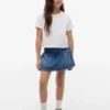 T-shirt pour enfant avec drapeau ton sur ton