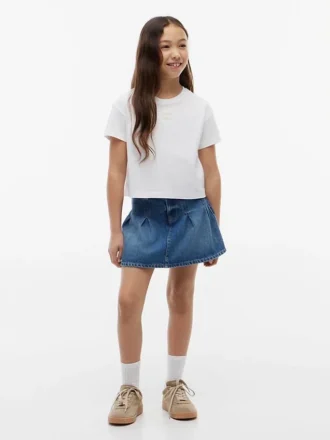 T-shirt pour enfant avec drapeau ton sur ton
