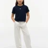 T-shirt pour enfant avec drapeau ton sur ton T-shirt pour enfant avec drapeau ton sur ton