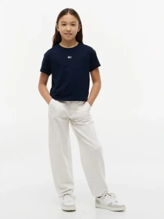 T-shirt pour enfant avec drapeau ton sur ton T-shirt pour enfant avec drapeau ton sur ton