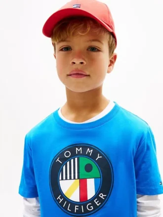 T-shirt pour enfant avec logo Sailing Circle