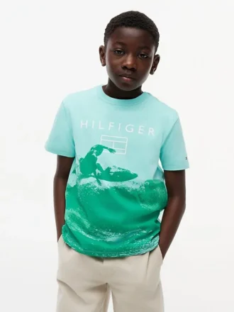 T-shirt pour enfant avec logo Surf