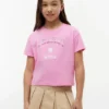 T-shirt pour enfant avec logo Tommy en strass