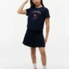 T-shirt pour enfant avec logo Tommy en strass