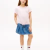T-shirt pour enfant à nouer sur le devant avec logo Hilfiger