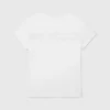T-shirt pour enfants avec logo drapeau brodé