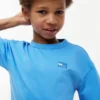T-shirt pour enfants avec logo drapeau ton sur ton T-shirt pour enfants avec logo drapeau ton sur ton