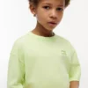 T-shirt pour enfants avec logo drapeau ton sur ton T-shirt pour enfants avec logo drapeau ton sur ton