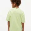 T-shirt pour enfants avec logo drapeau ton sur ton T-shirt pour enfants avec logo drapeau ton sur ton